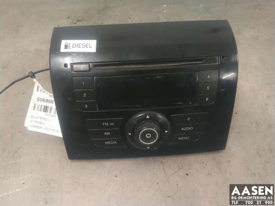 Bilstereo til Citroën Jumper, 2007-2013 (Type III, Fase 1)  