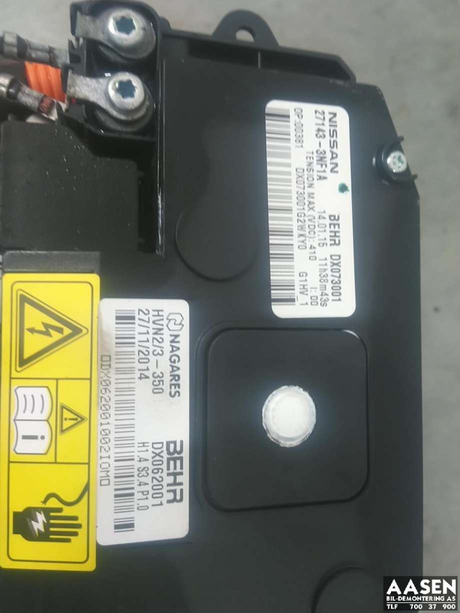 Varmeapparat PTC-heater til Nissan Leaf 2011-2017 (Type I)  