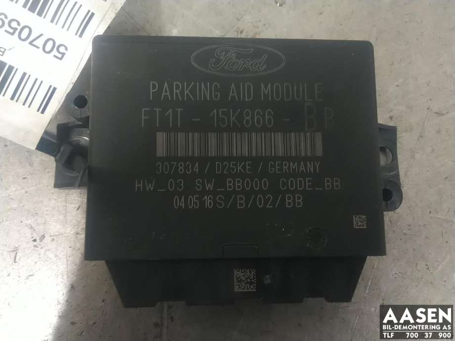 Styreenhet diverse til Ford Transit Connect, 2013-2018 Type II, Fase 1