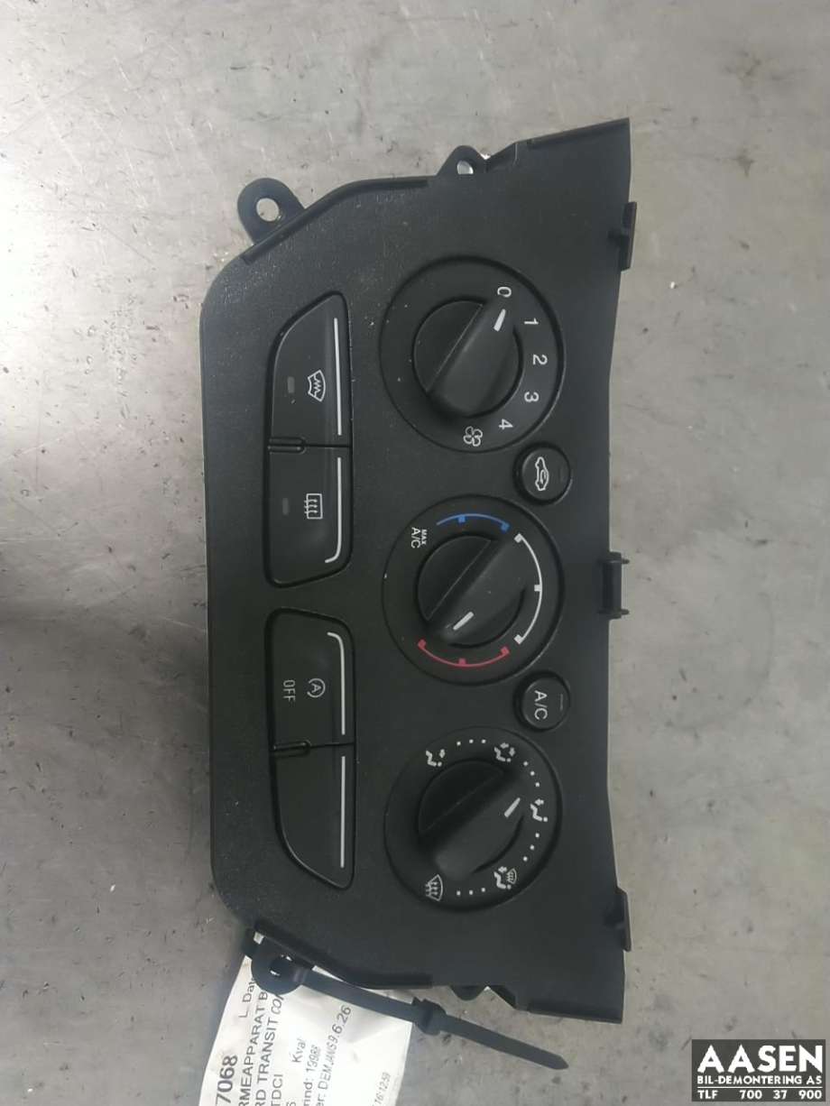 Varmeapparat betjening til Ford Transit Connect, 2013-2018 Type II, Fase 1