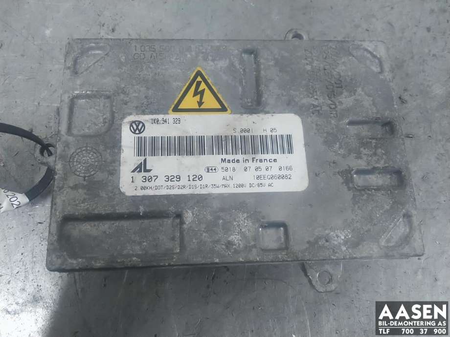 Styreenhet xenon/ballast til VW Touran, 2007-2010 (Type I, Fase 2)  (1307329120)