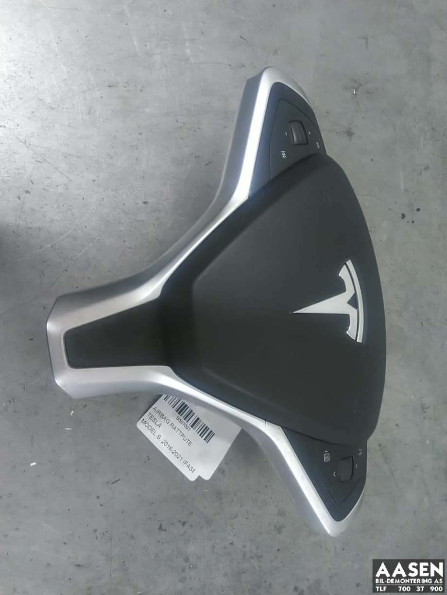 Airbag rattpute til Tesla Model S, 2016-2021 (Fase 2)  (1022506-01-F)
