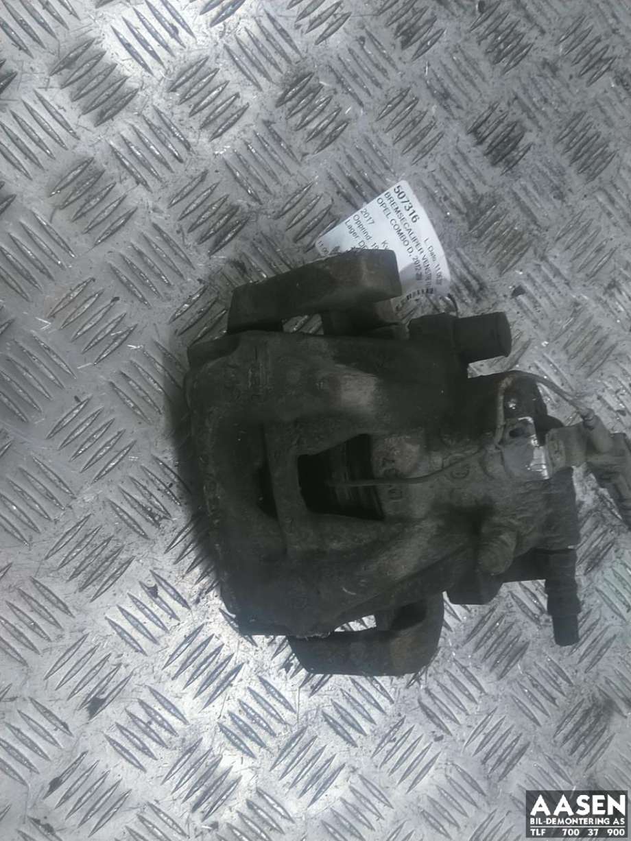 Bremsecaliper venstre foran til Opel Combo D, 2012-2018  