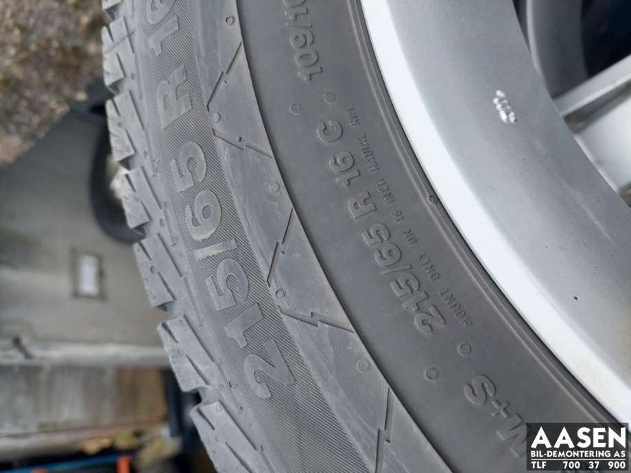 Hjulsett aluminium vinter til Citroën Jumpy 2016-->> (Type III)