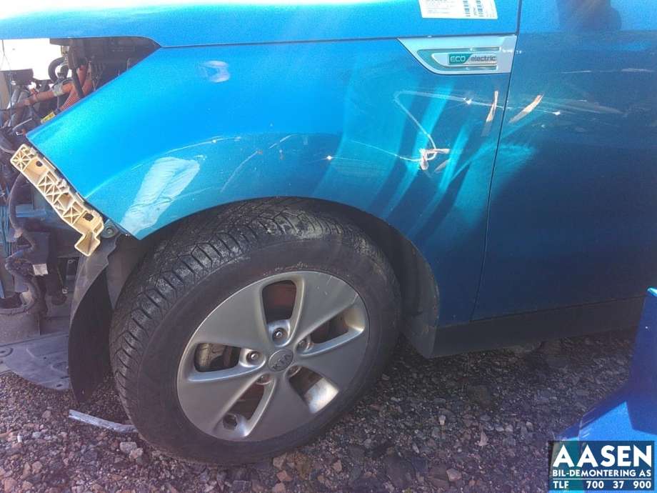 Skjerm venstre foran til Kia Soul, 2014-2019 (Type II)