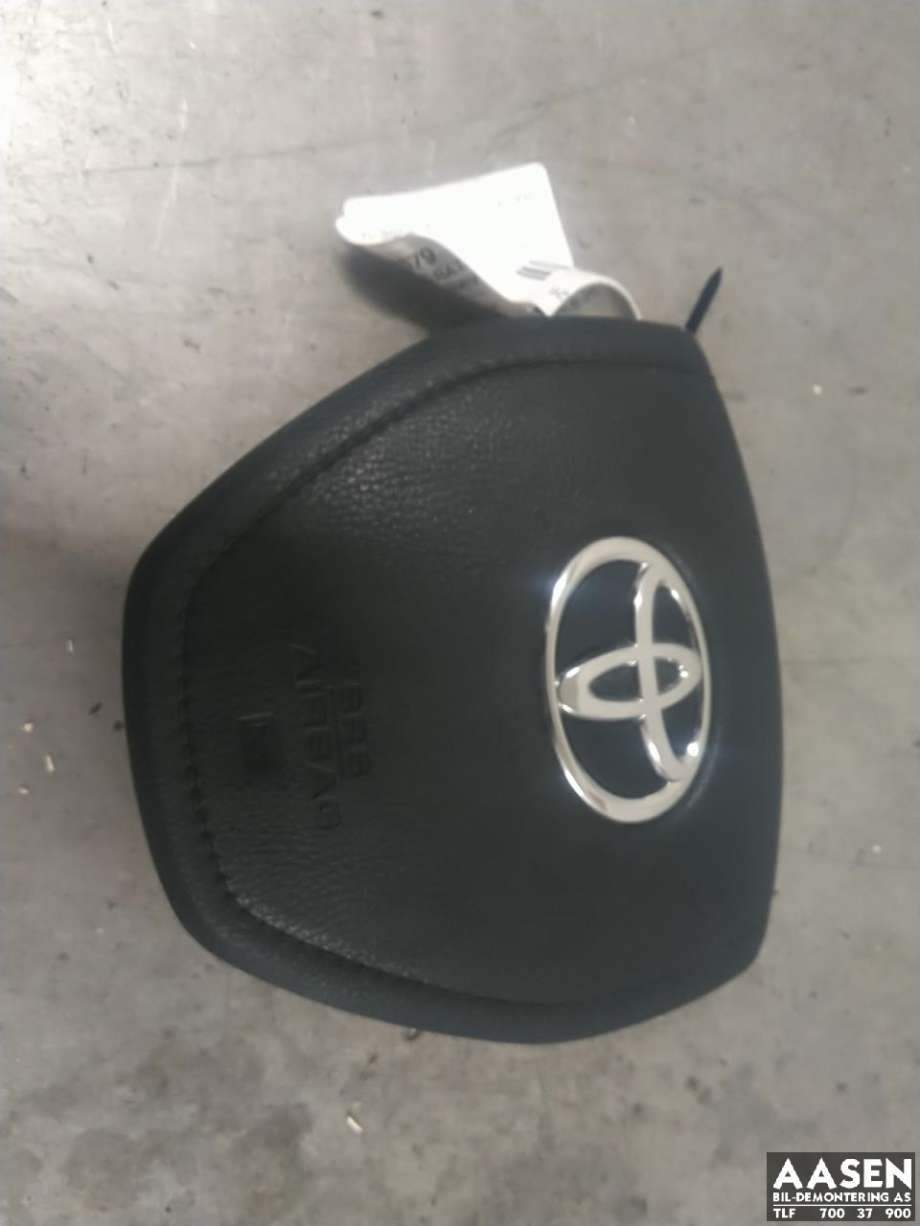 Airbag rattpute til Toyota RAV4, 2013-2015 (Type IV, Fase 1)