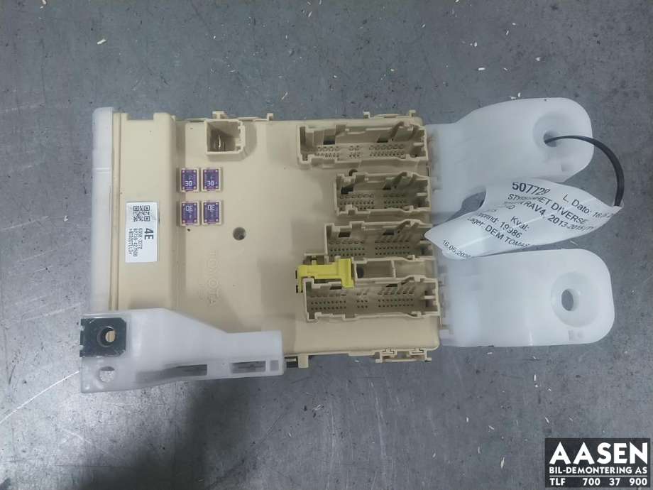Styreenhet diverse til Toyota RAV4, 2013-2015 (Type IV, Fase 1)