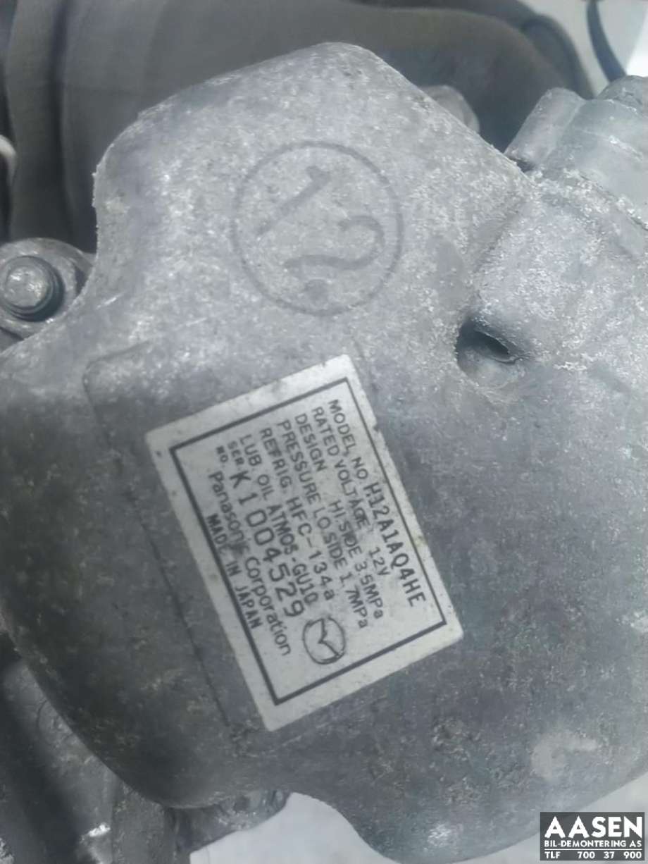 Aircondition kompressor til Mazda 6 2010-2013 (Type II, Fase 2)