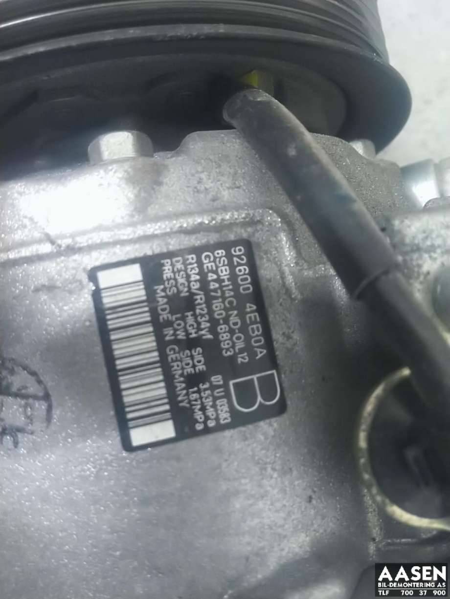 Starter til Nissan Qashqai 2014-2021 (Type II)  