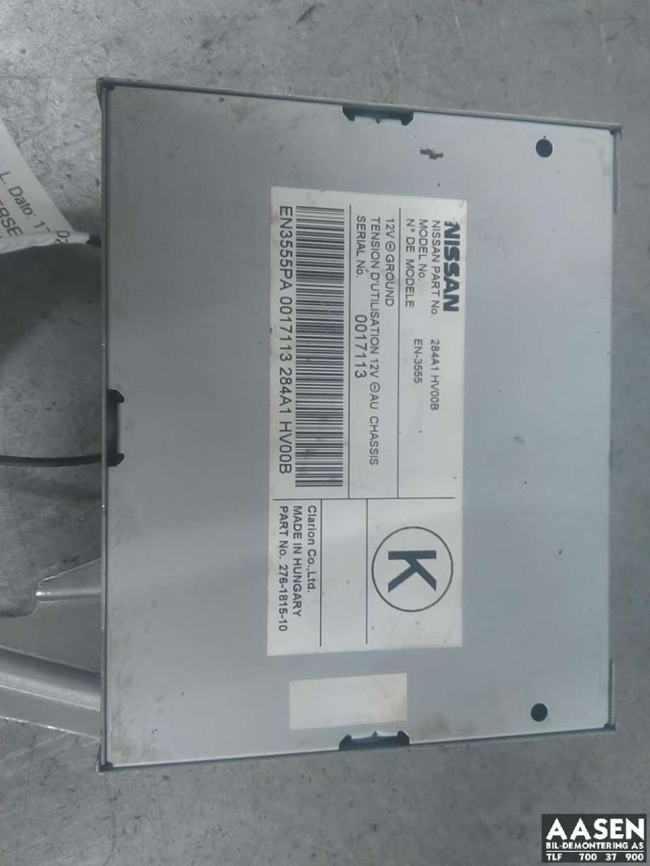 Styreenhet diverse til Nissan Qashqai, 2014-2021 (Type II)  