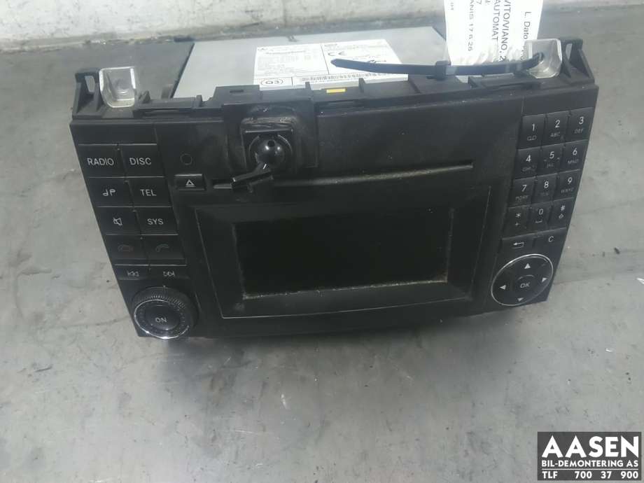 Bilstereo til Mercedes Vito/Viano, 2010-2014 (Fase 2) (W639) (W639)