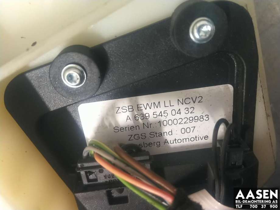 Girstang/girvelger automat til Mercedes Vito/Viano 2010-2014 (Fase 2) (W639) (W639) 