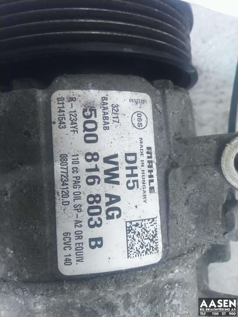 Aircondition kompressor til VW Passat 2015-2019 (Fase 1) (B8) (B8)