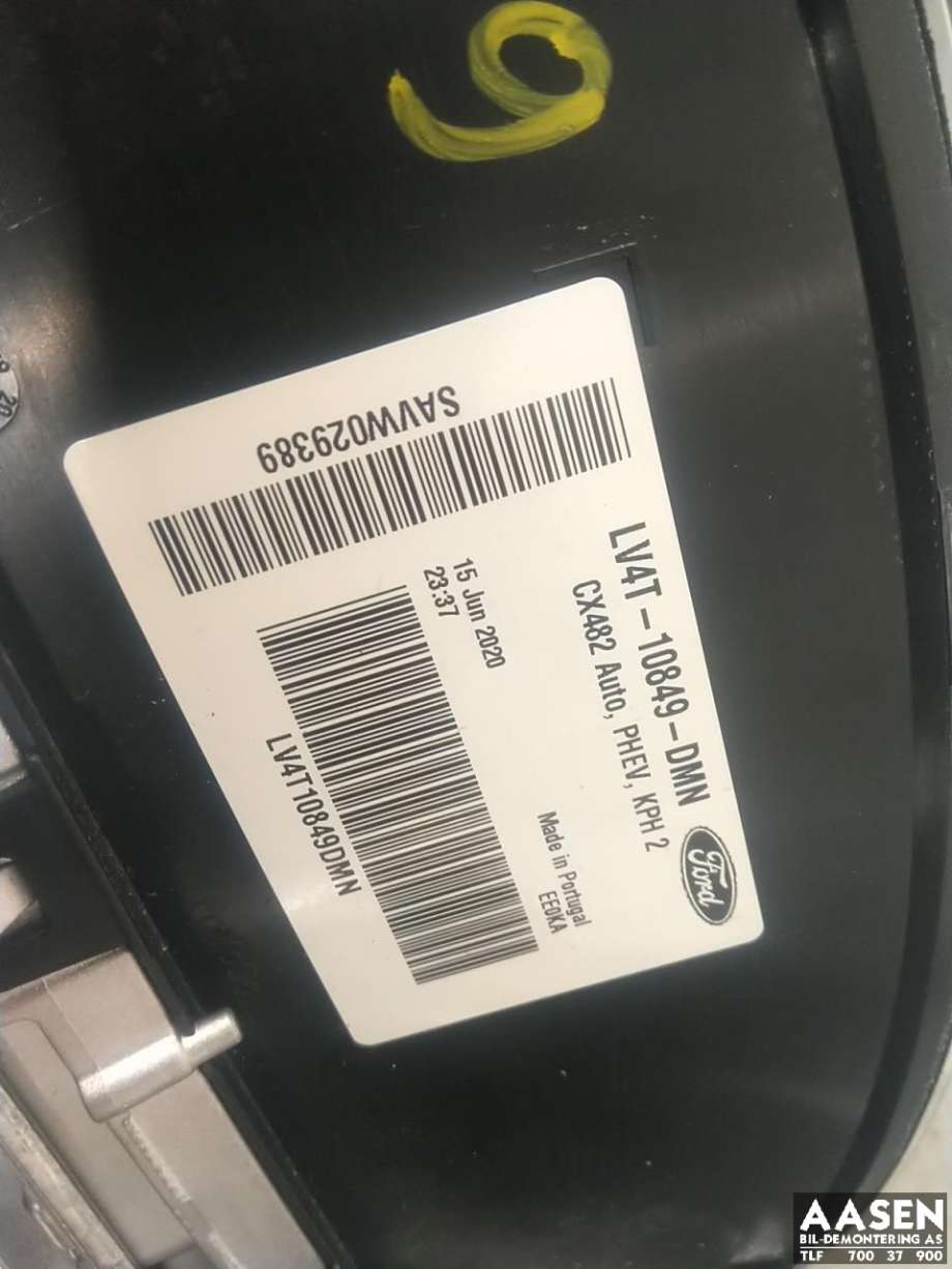 Instrumentpanel til Ford Kuga 2019-->> (Type III)  (LV4T-10949-DMN|)