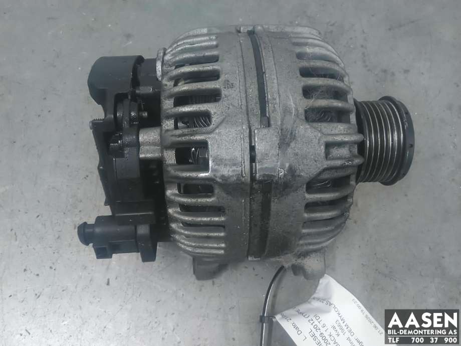 Dynamo diesel til Audi A3, 2009-2012 (Type II, Fase 2)  