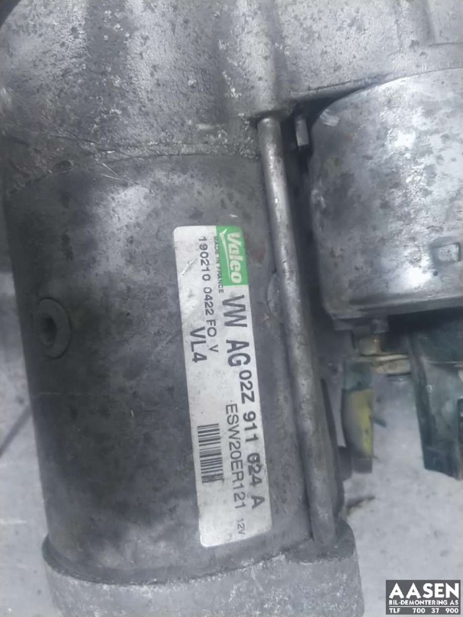 Starter diesel til Audi A3 2009-2012 (Type II, Fase 2)  