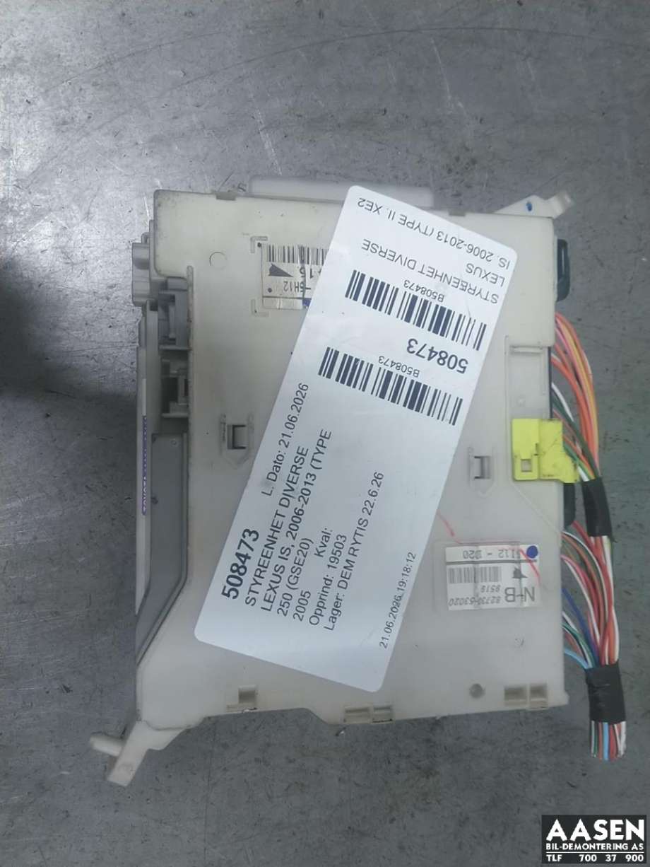 Styreenhet diverse til Lexus IS 2006-2013 (Type II) (XE20) (XE20)