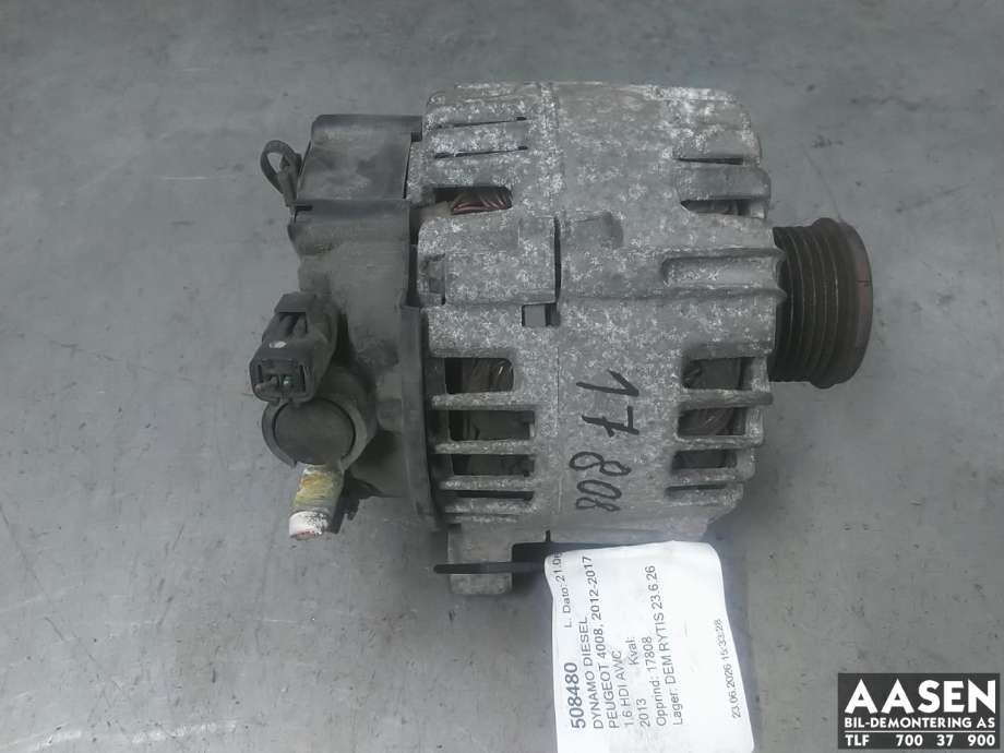 Dynamo diesel til Peugeot 4008, 2012-2017