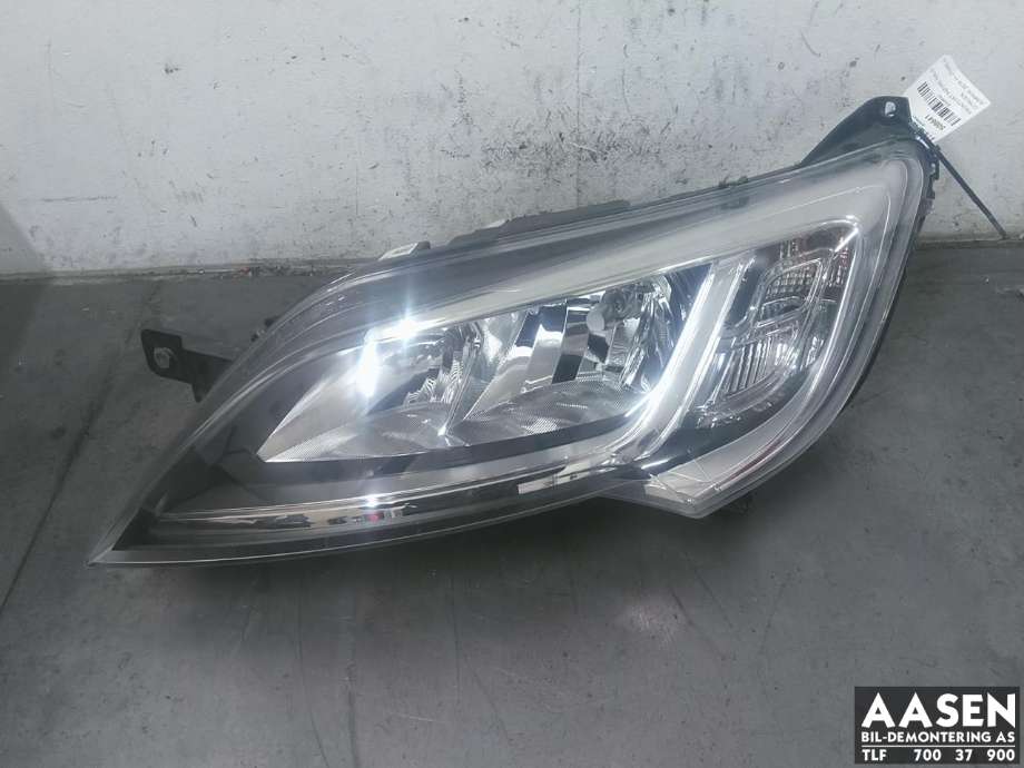 Frontlykt høyre halogen til Citroën Jumper, 2014-->> (Type III, Fase 2)