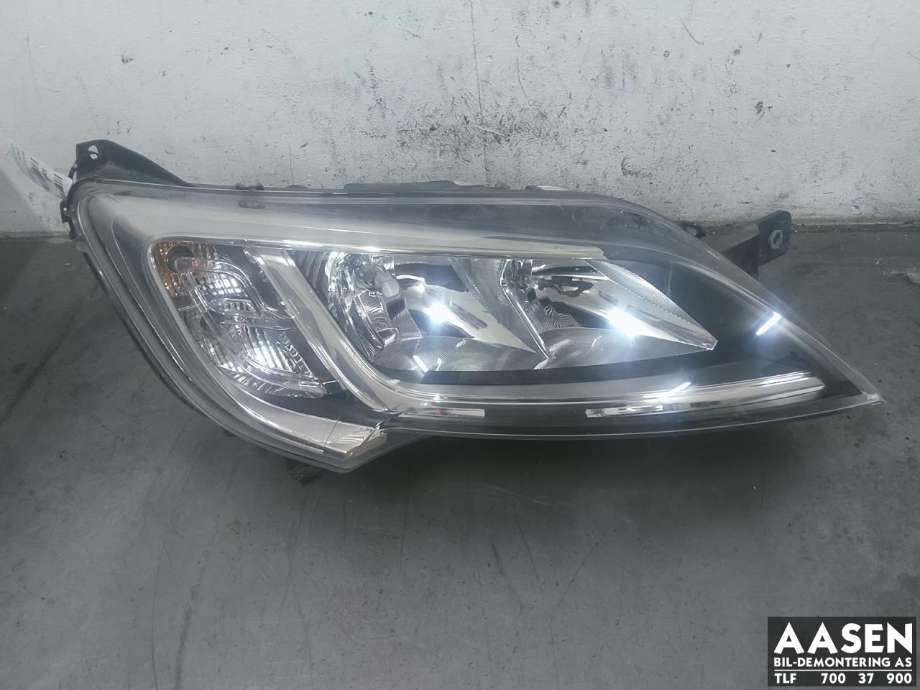 Frontlykt venstre halogen til Citroën Jumper, 2014-->> (Type III, Fase 2)