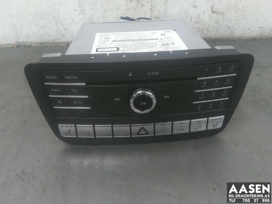 Bilstereo til Mercedes GLA, 2014-2020 (X156) (X156) 