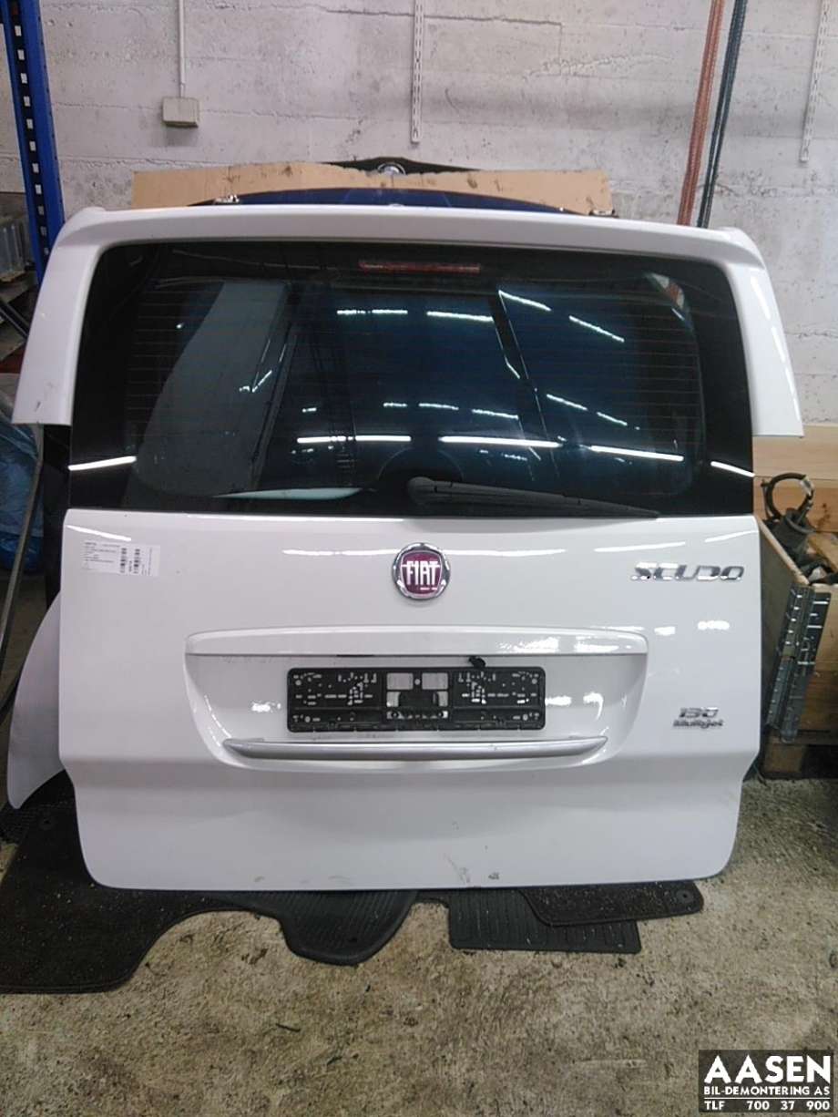 Bakluke til Fiat Scudo, 2007-2017 (Type II)