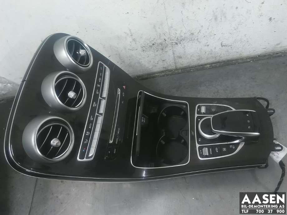 Bilstereo betjeningspanel til Mercedes GLC, 2015-2022 (X253) (X253) 
