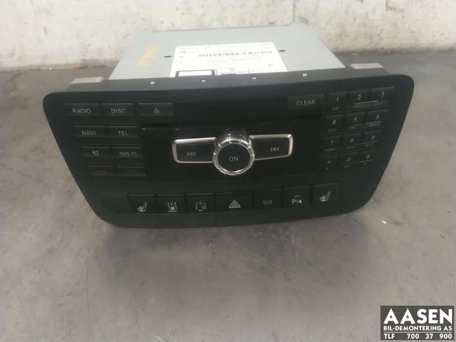 Bilstereo til Mercedes A-Klasse, 2012-2018 (W176) (W176) 