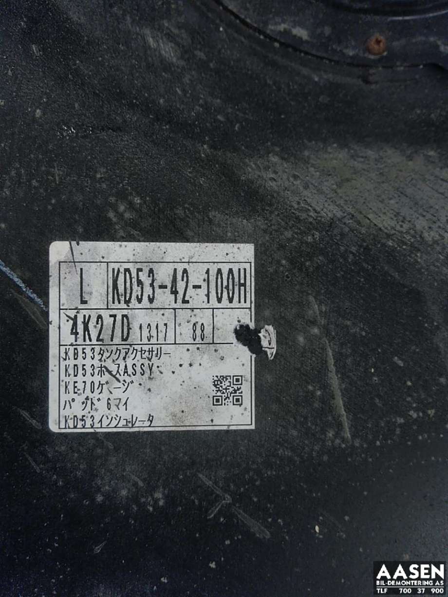 Bensintank til Mazda CX-5 2012-2017 (Type I)  