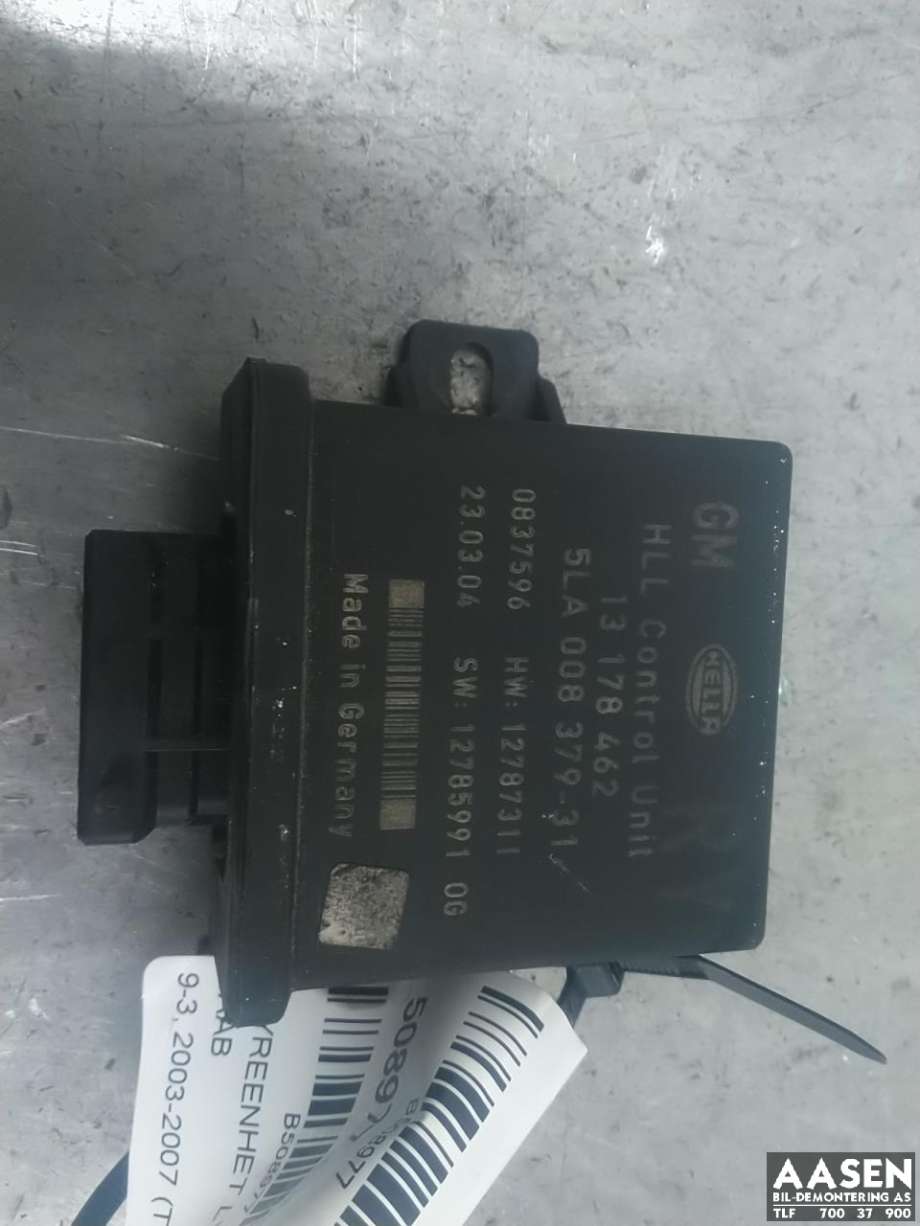 Styreenhet lys (LCM - Light Control Module) til Saab 9-3, 2003-2007 (Type II, Fase 1)  
