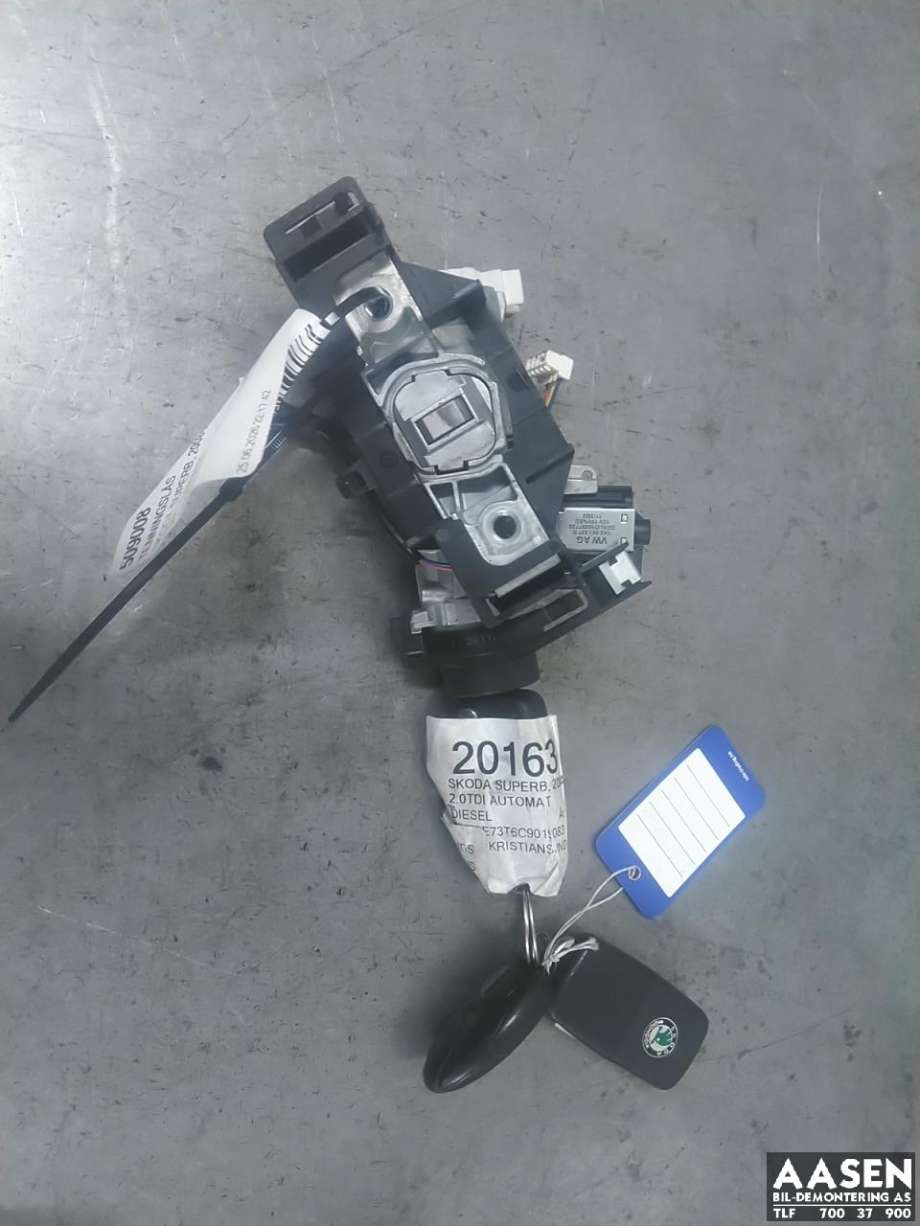 Tenningslås til Škoda Superb, 2008-2015 (Type II)