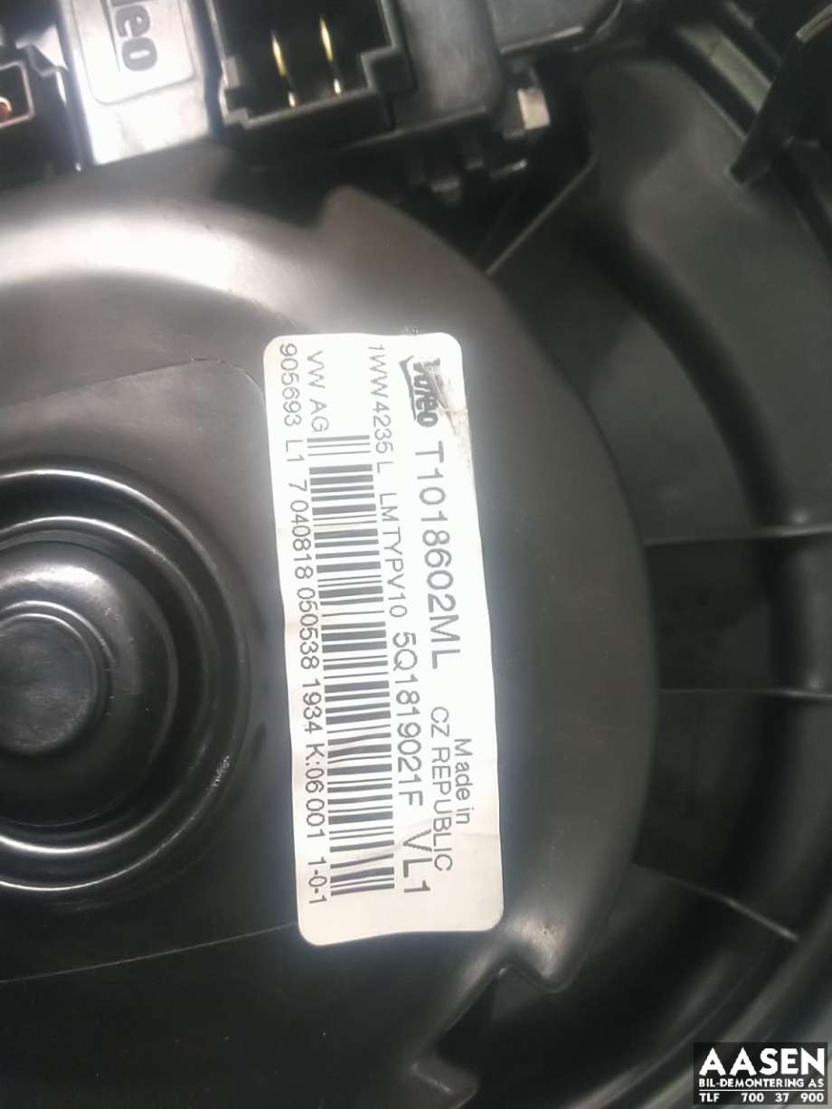 Varmeapparat motor til VW Golf VII 2017-2020 (Fase 2)  