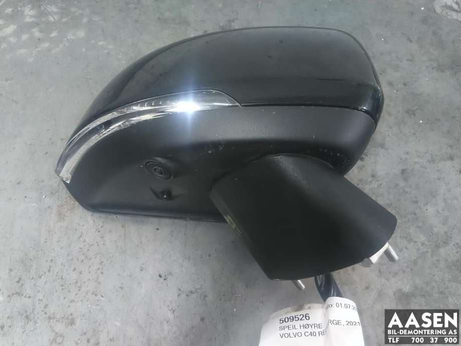 Speil høyre til Volvo C40 Recharge, 2021-2024