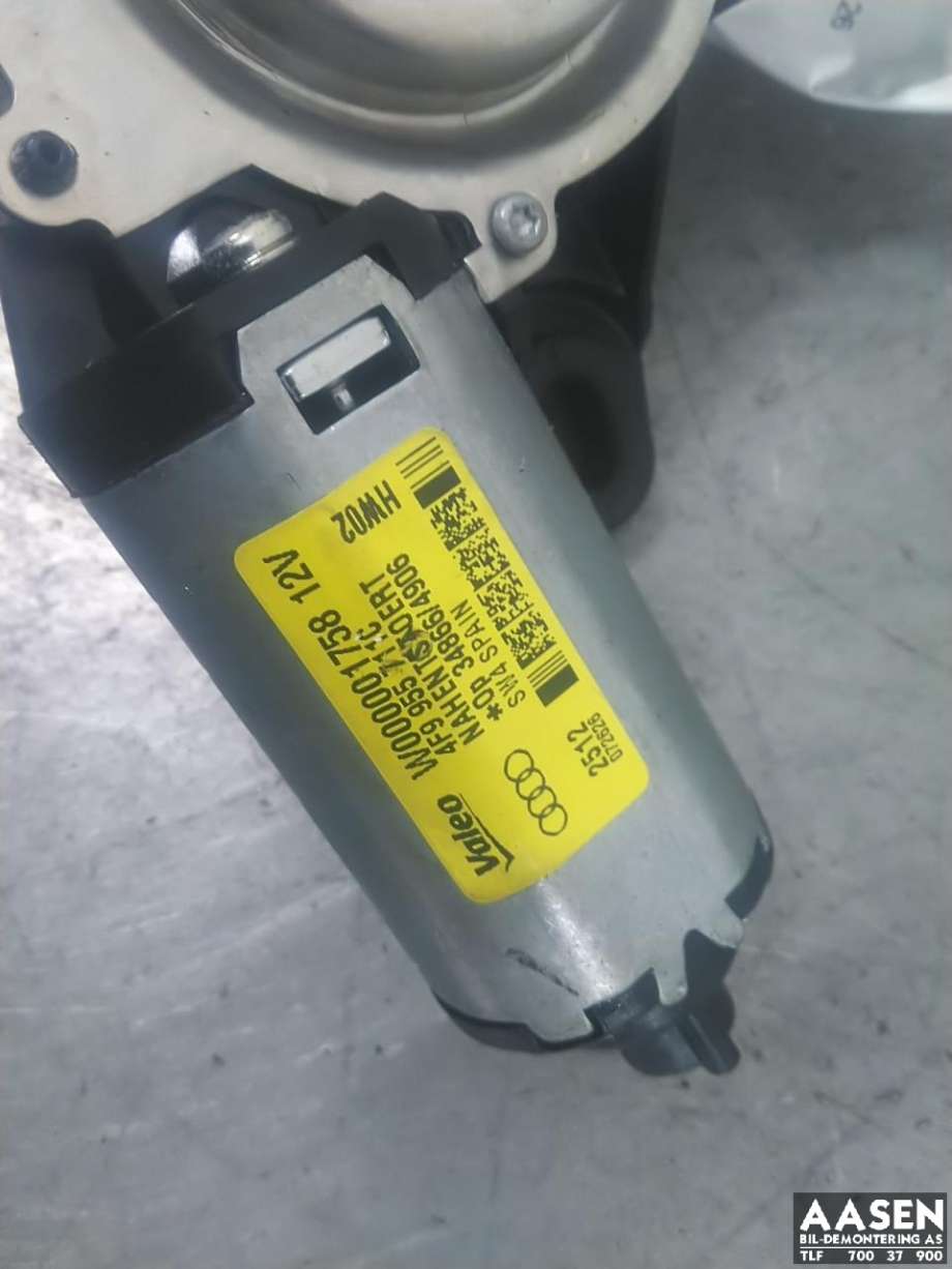 Viskermotor bakrute til Audi A4 2007-2014 (Type IV) (B8) (B8)