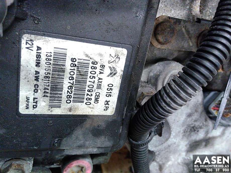 Girkasse automat til Citroën C4, Picasso 2013-2018 (Type II)