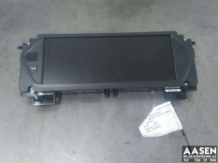 Instrumentpanel til Citroën C4, Picasso 2013-2018 (Type II) (9815286180|98 147 485 80|)