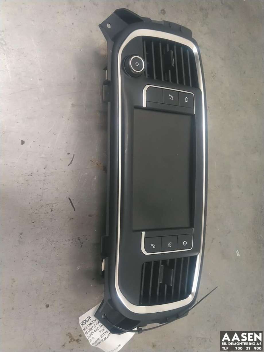 Multimedia display (MCU - Media Controller Unit) til Peugeot Expert, 2016-->> (Type III)