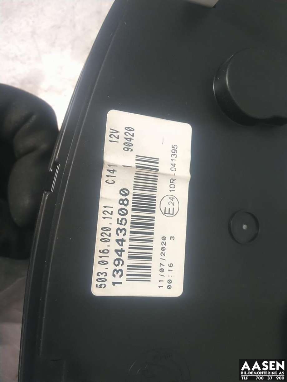 Instrumentpanel til Peugeot Boxer 2014-->> (Type III, Fase 2)