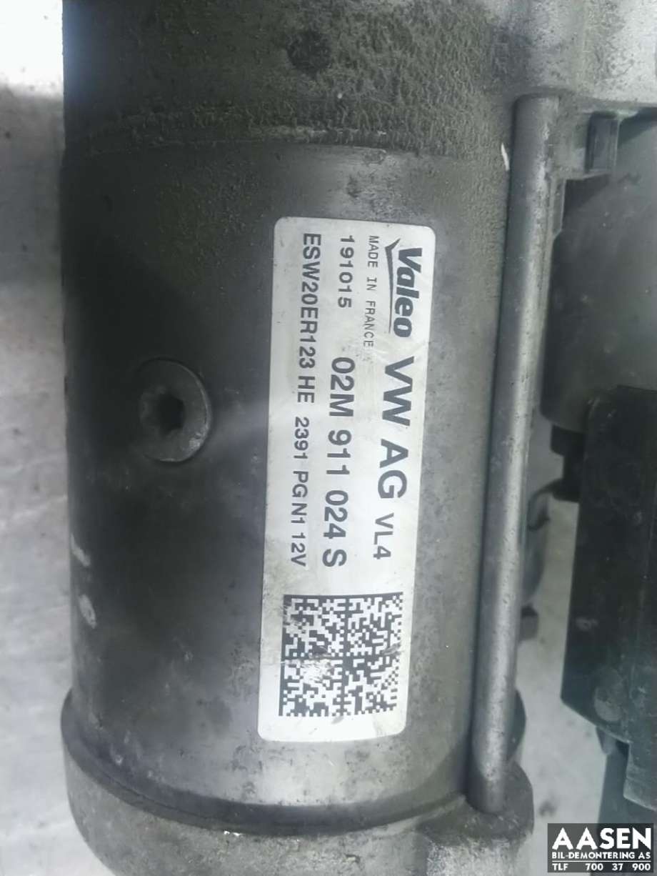 Starter diesel til VW Golf VII 2012-2017 (Fase 1)  