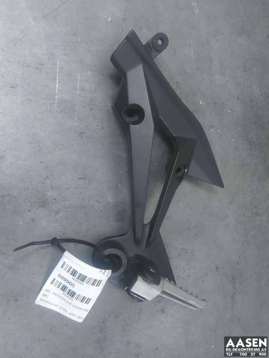 MC, Fothviler venstre bak til MC Kawasaki Z750, 2007-2013  