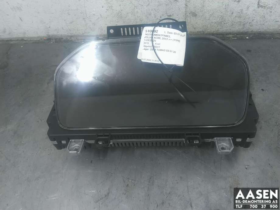 Instrumentpanel til Volvo XC60, 2017-->> (Type II)  