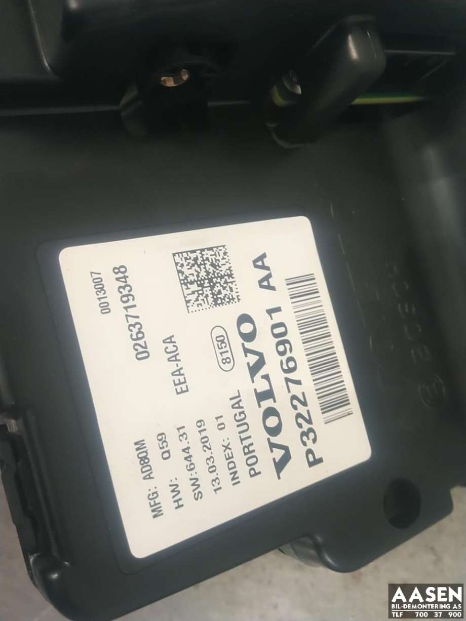 Instrumentpanel til Volvo XC60 2017-->> (Type II)  