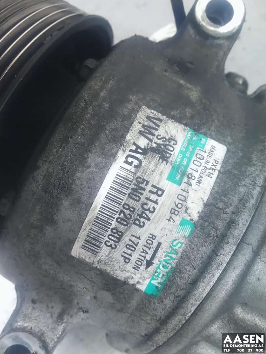 Aircondition kompressor til Škoda Yeti 2009-2013 (Fase 1)  
