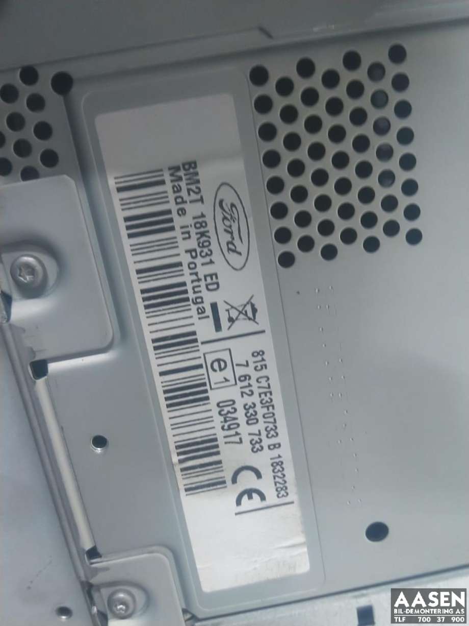 Bilstereo til Ford S-Max 2010-2015 (Type I, Fase 2)  