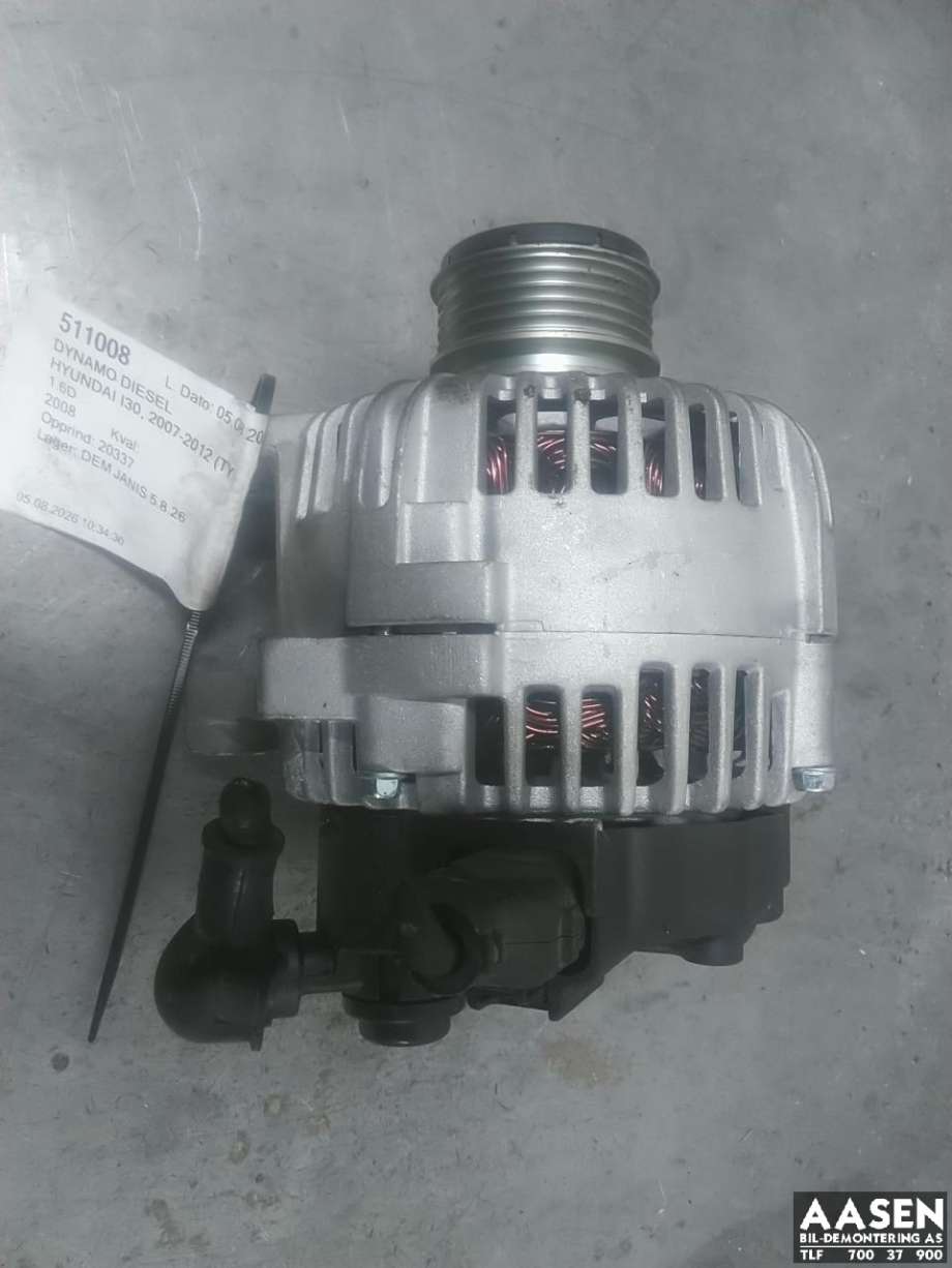 Dynamo diesel til Hyundai i30 2007-2012 (Type I)