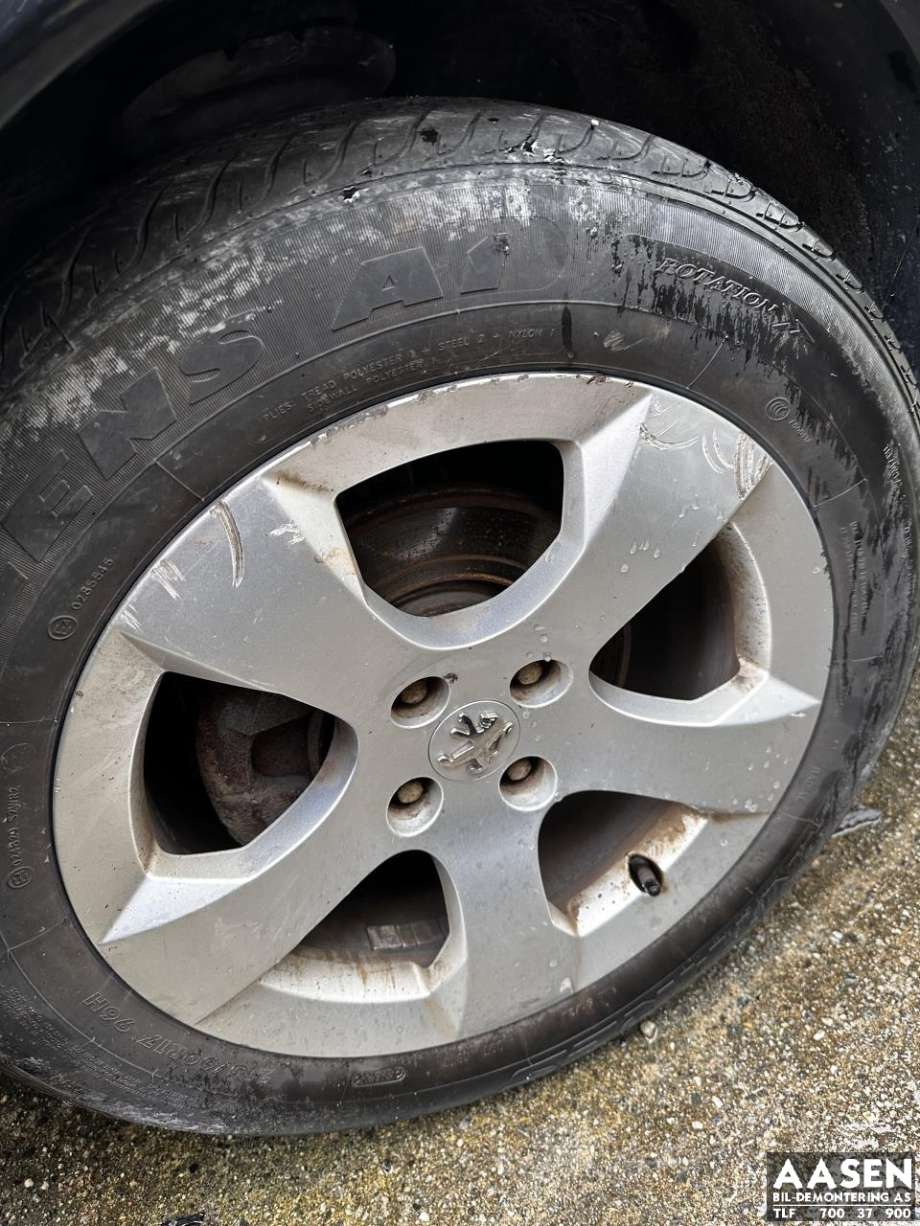 Hjulsett aluminium sommer til Peugeot 3008 2009-2016 (Type I)  