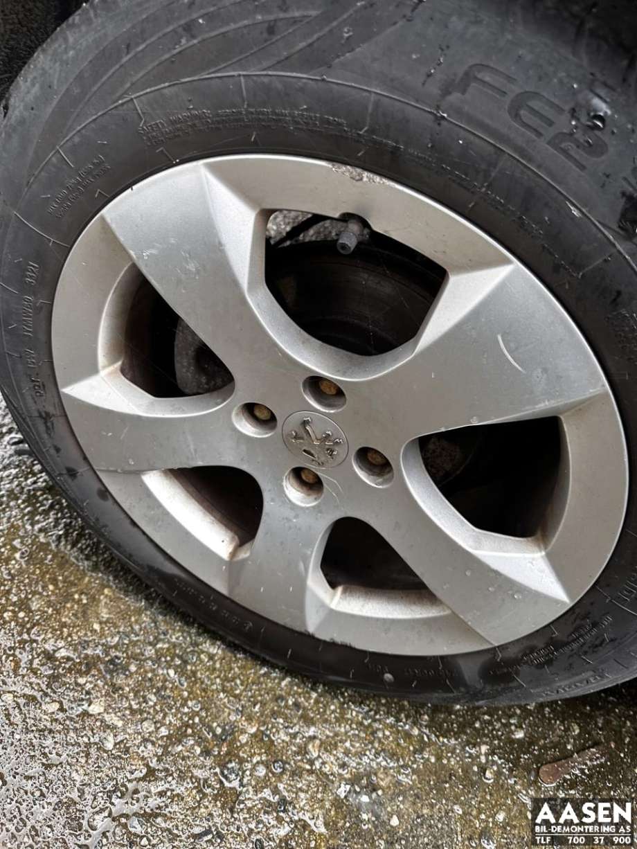 Hjulsett aluminium sommer til Peugeot 3008 2009-2016 (Type I)  
