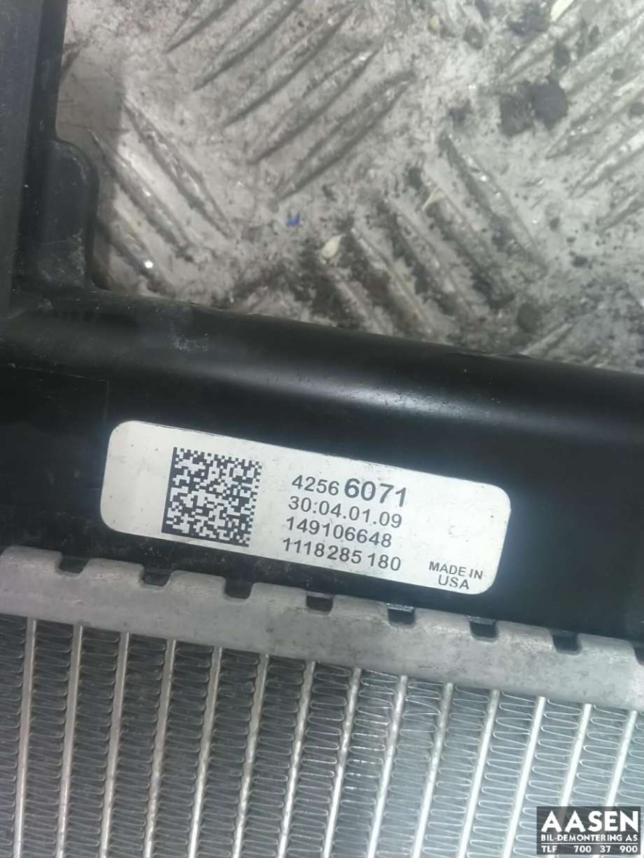 Radiator (automat gir) til Opel Ampera-e 2017-->> (Type II)  