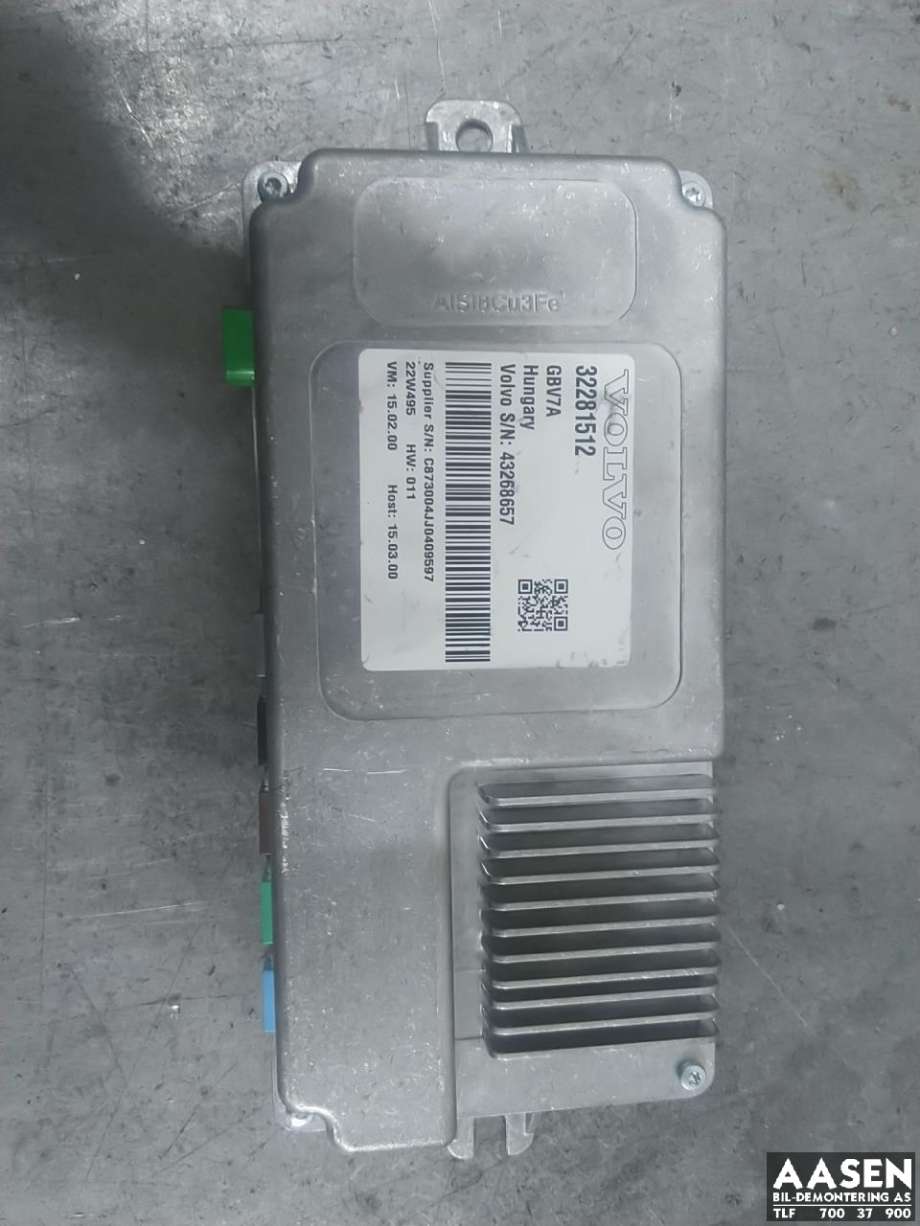 Styreenhet diverse til Volvo C40 Recharge 2021-2024