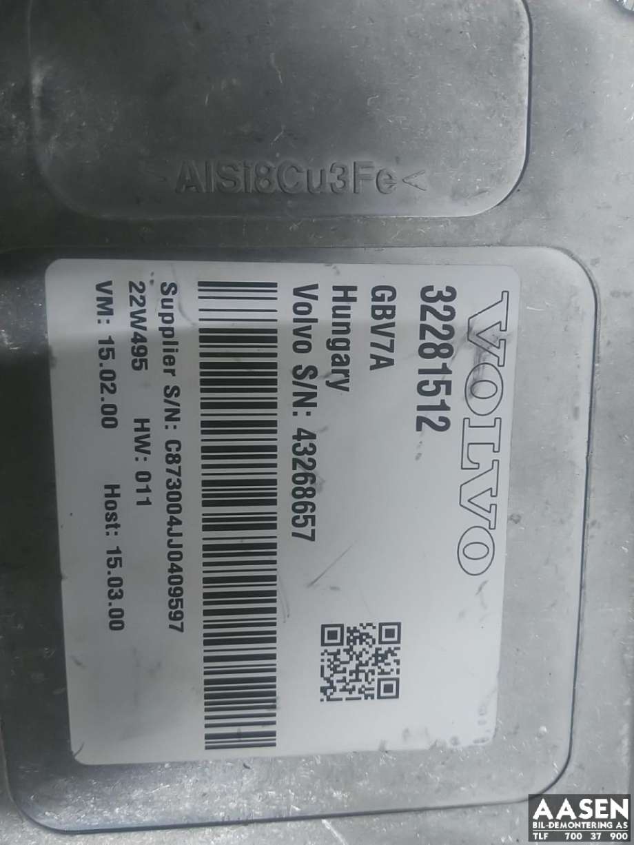 Styreenhet diverse til Volvo C40 Recharge 2021-2024